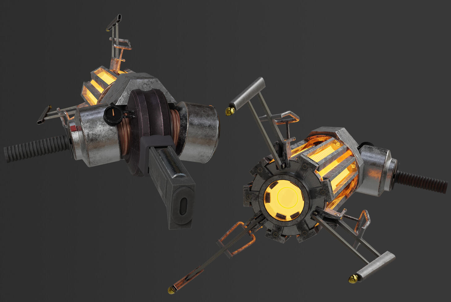 3D Model of The Gravity Gun from Half Life 2